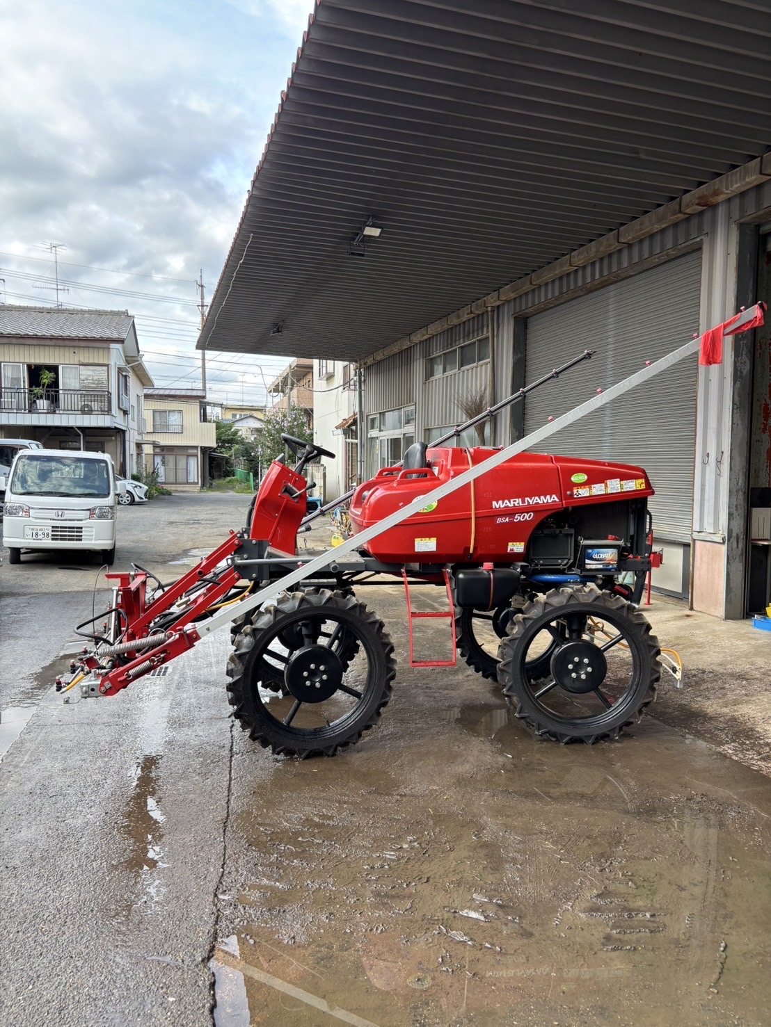 【中古・整備済】丸山 ハイクリブーム BSA-500|薬剤散布機|1台限り - 画像 (3)