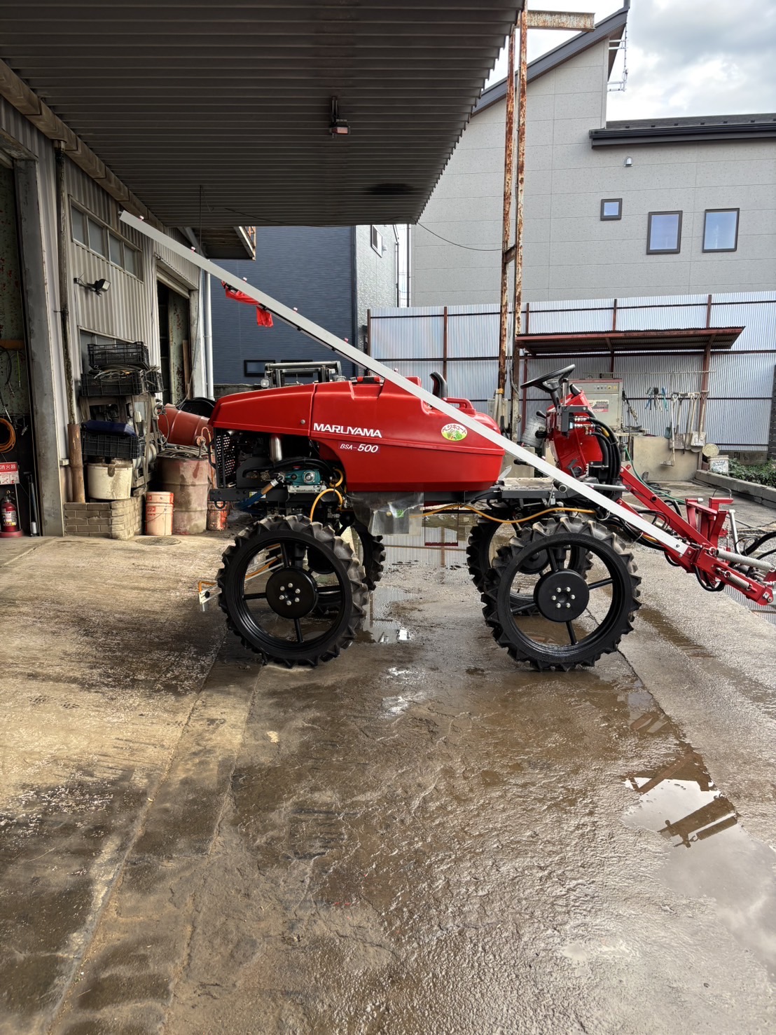 【中古・整備済】丸山 ハイクリブーム BSA-500|薬剤散布機|1台限り - 画像 (4)