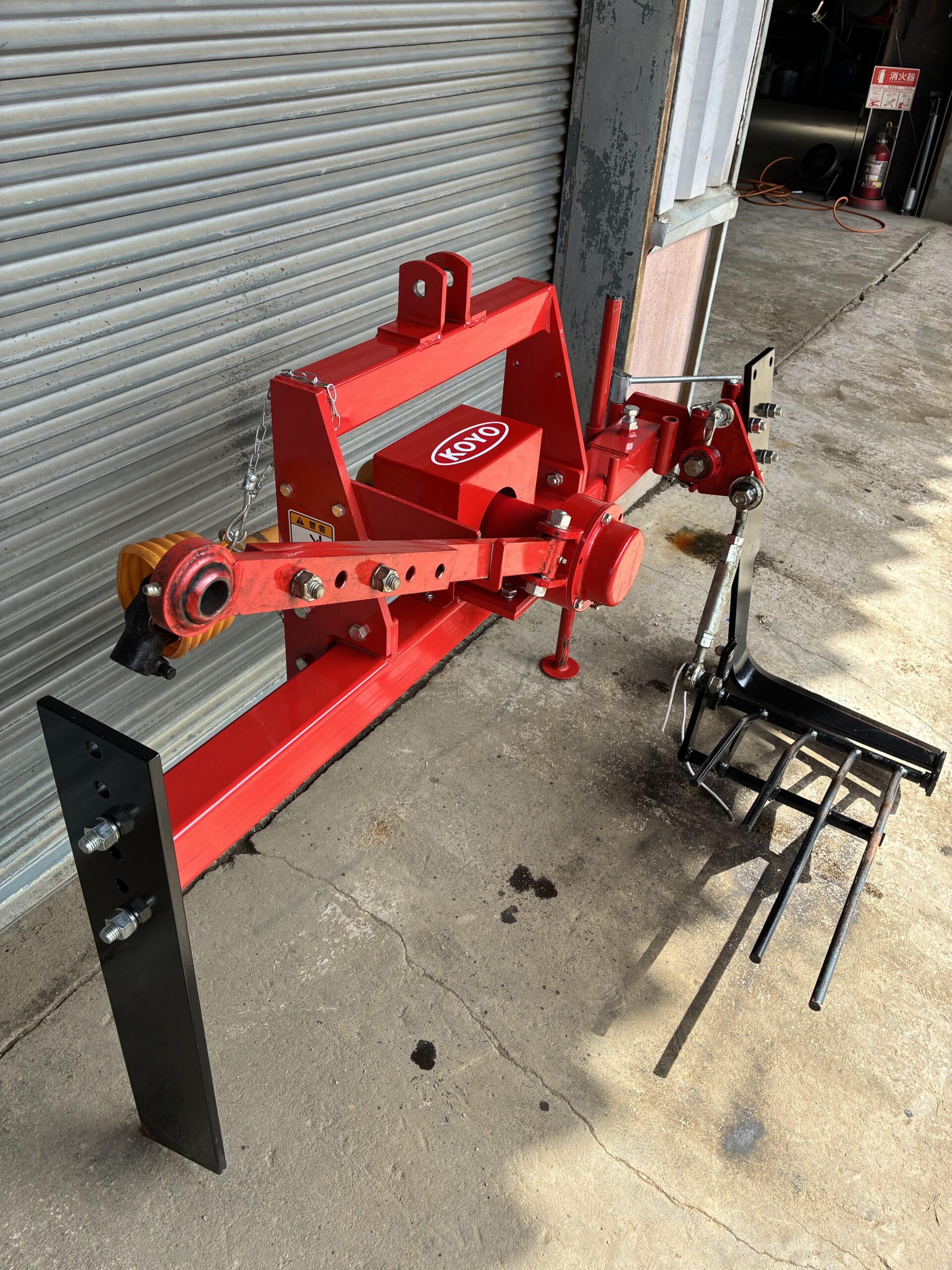 【中古】広洋エンジニアリング 白ネギ掘取機 JK-1|長ネギ掘取機|1台限り - 画像 (2)
